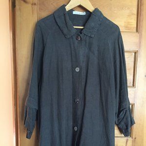 Vintage linen jacket shirt